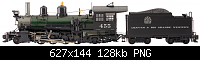     
: K-27 Spectrum [83097] Painted #455 (w:green boiler, alum. bronz lettering).png
: 709
:	128.5 
ID:	965